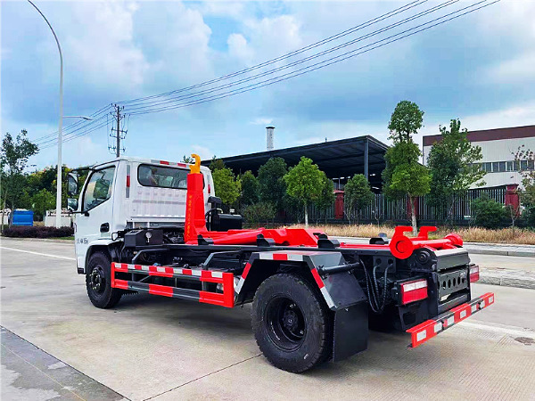 南駿藍(lán)牌勾臂垃圾車
